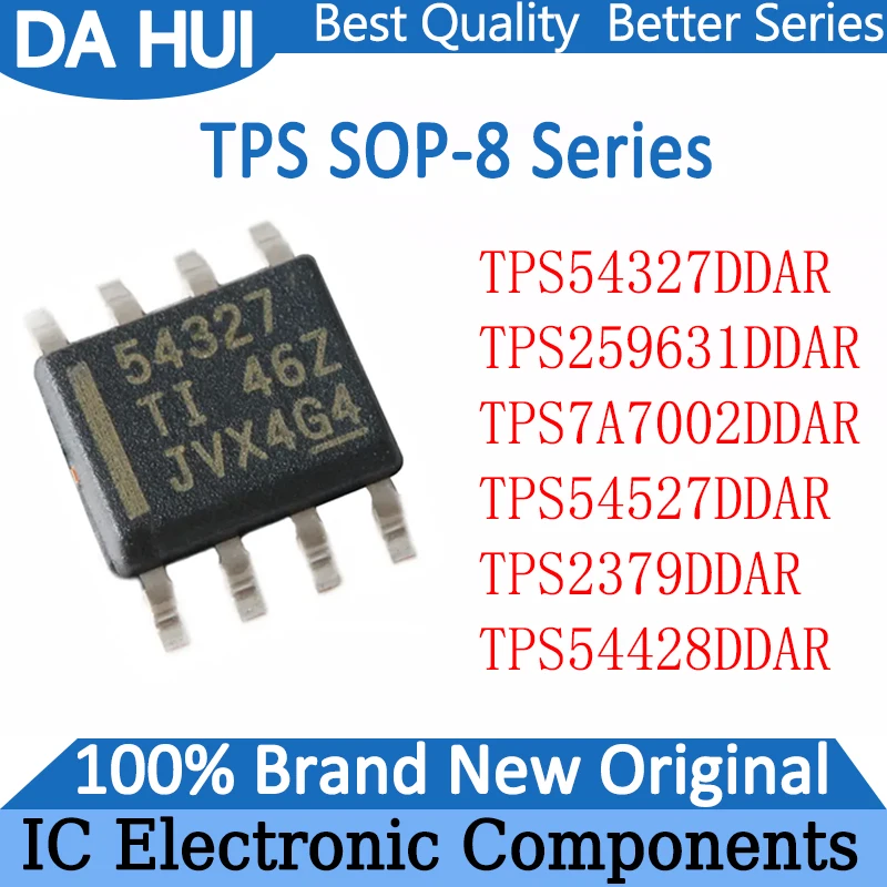 

TPS54327DDAR TPS259631DDAR TPS7A7002DDAR TPS54527DDAR TPS2379DDAR TPS54428DDAR TPS IC MCU Chip SOP8 in Stock 100% New Origin