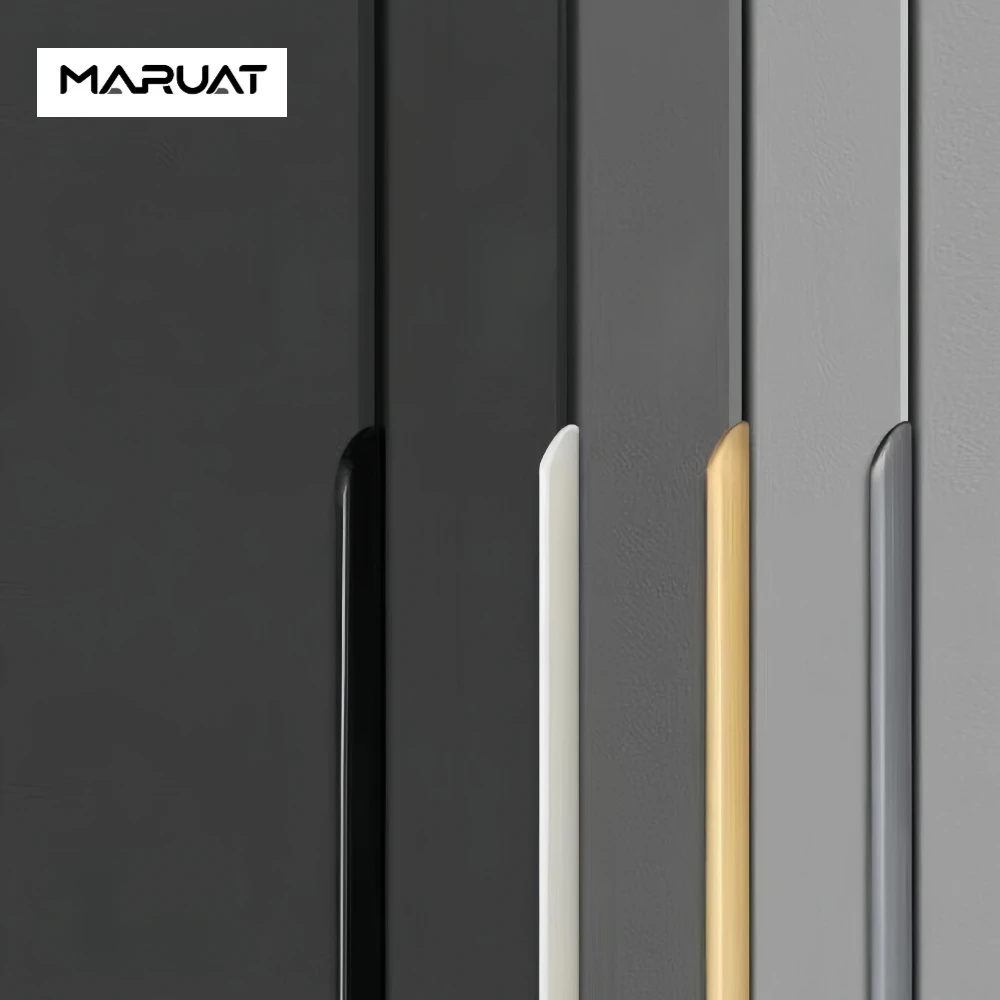 Роскошная дверная ручка невидимого света 80-1000 мм без перфорации упаковка краев