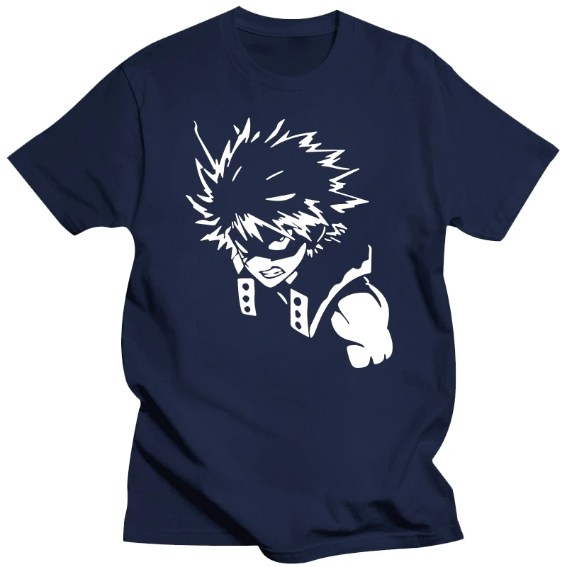 Классическая футболка Katsuki Bakugo Kacchan лучшие женские футболки 90-х годов забавная в