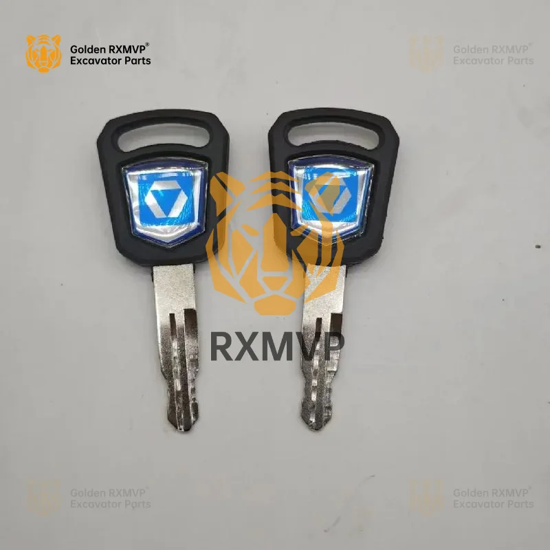 Брелок для ключей экскаватора XCMG 55 60 75DA 80 200 215D новый ключ зажигания и стартера