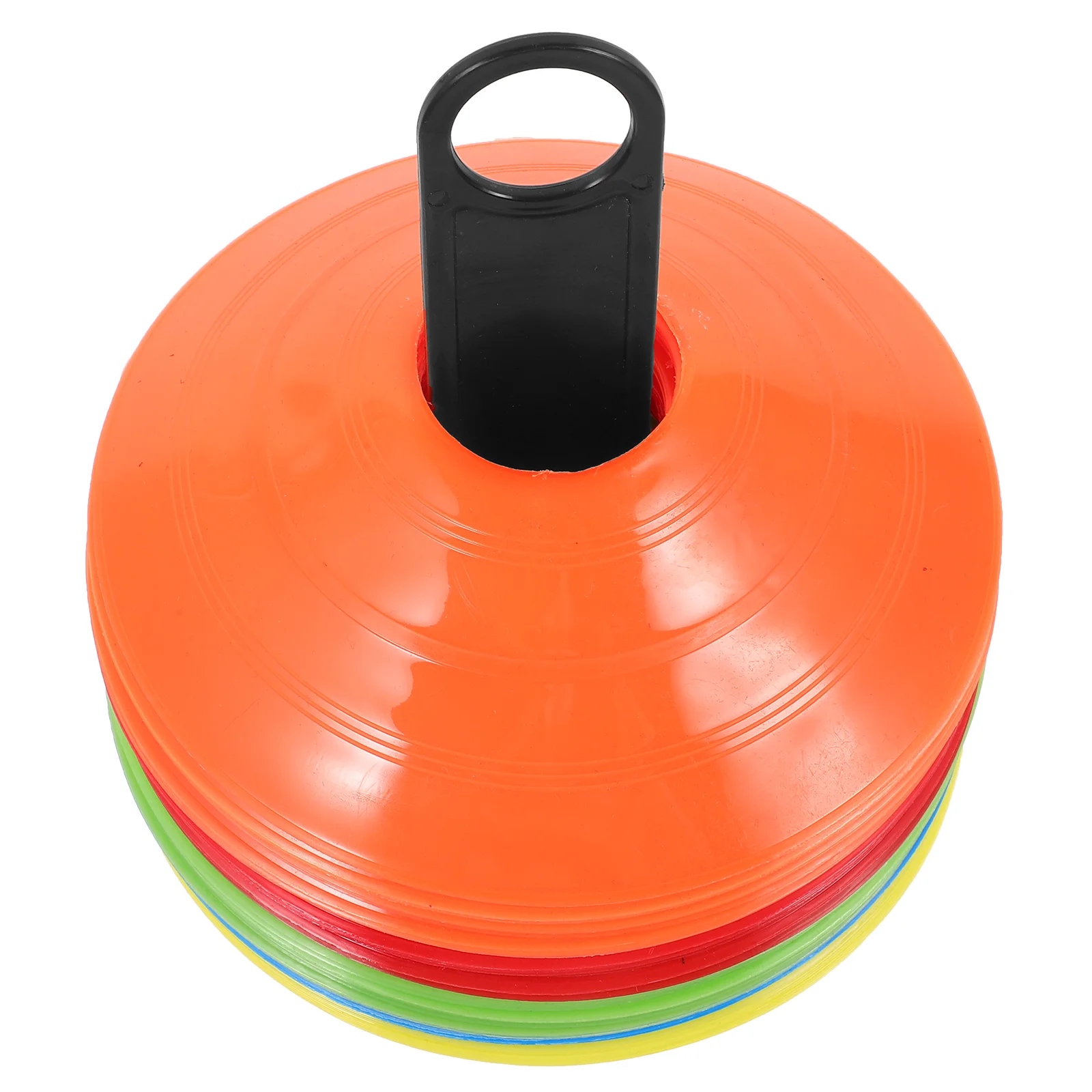 

1 Set of Multi-function Soccer Cones Portable Disc Cones Professional Agility Cones