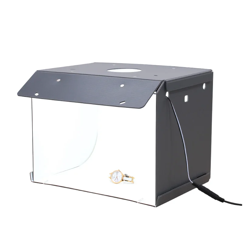 

New Mini Photo Studio Box Photography Backdrop portable Softbox LED Light Photo Box fold Photo Studio Soft Box