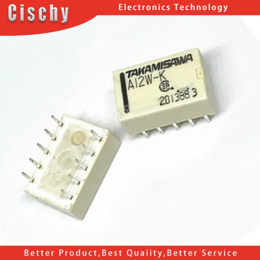 10 шт./лот реле детской яркости 5 в постоянного тока 12 В 24 10-pin DIP-10