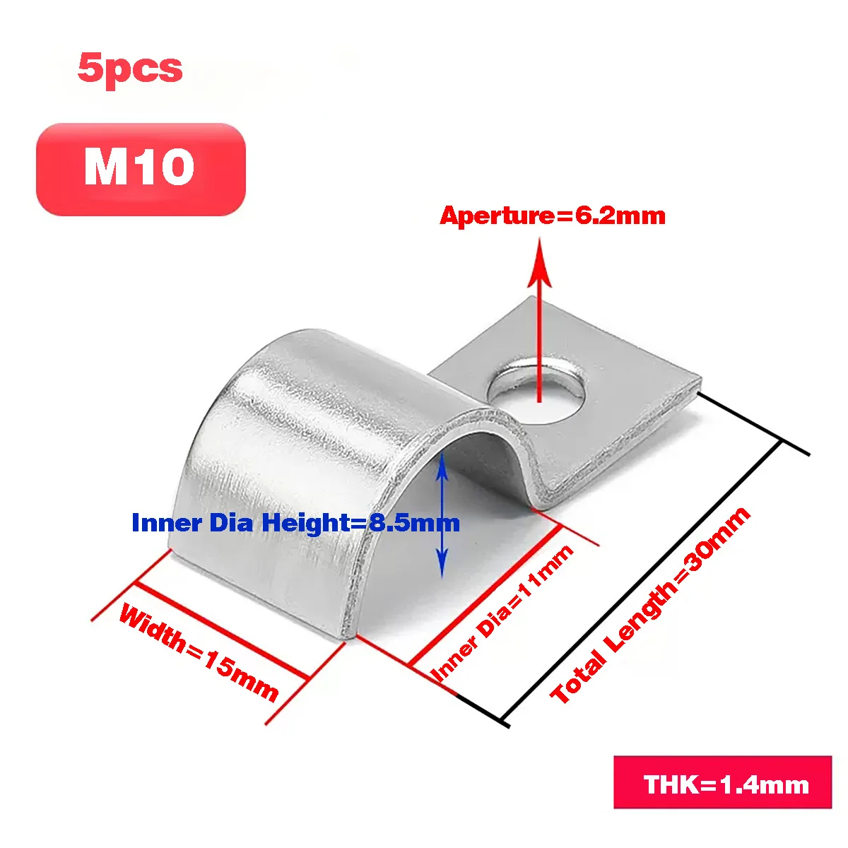 

Хомут для труб из нержавеющей стали 304