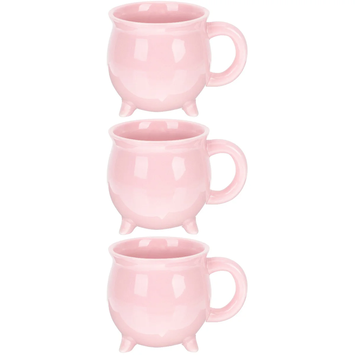 

Cauldron Mug Coffee Witch Cup Apartment Witchy Room Decor Porcelain Must Ceramic Haves Blackdrinking Gothic Cups Tea Bowl Soup