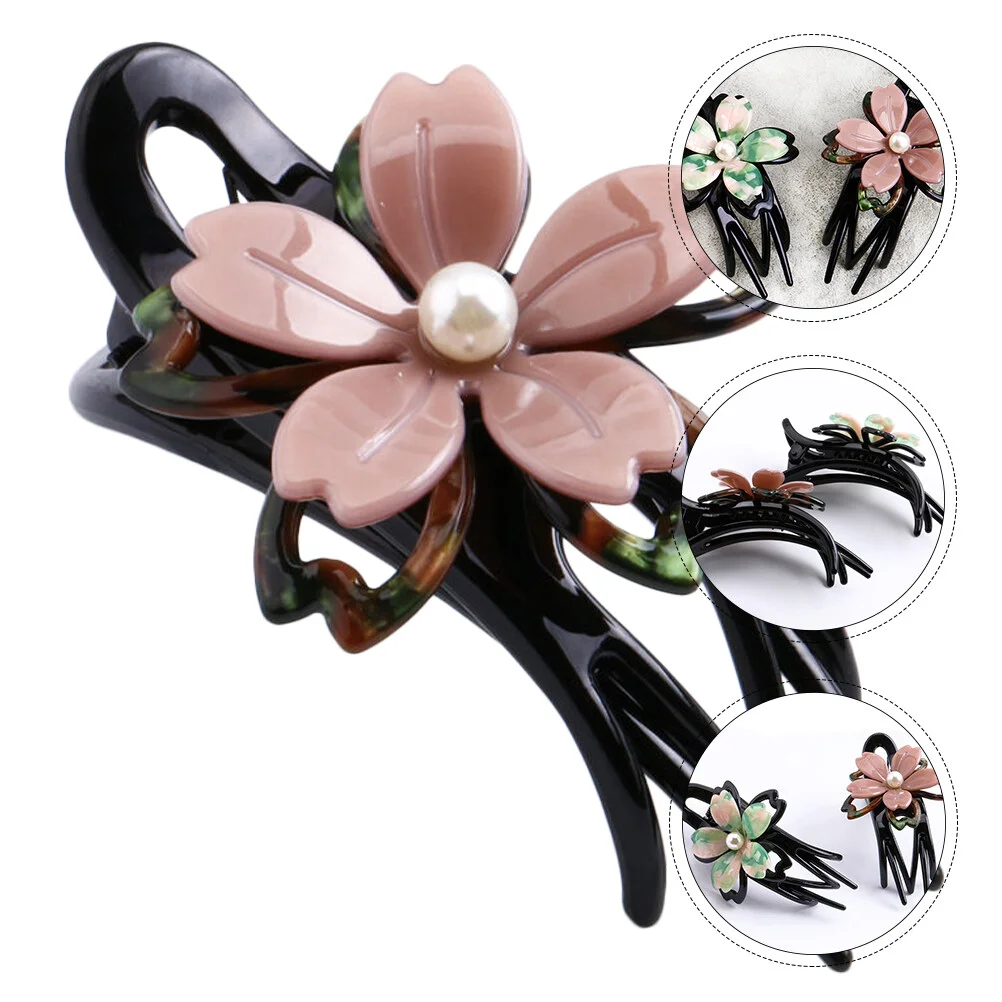 

Hair Clip Barrette Back Bun Duckbill Hairpin Ponytail Wedding Accessories Women