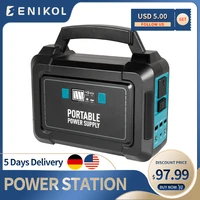 40000mah portable generator rechargeable power station outdoor power bank camping emergency power supply with dc ac inverter