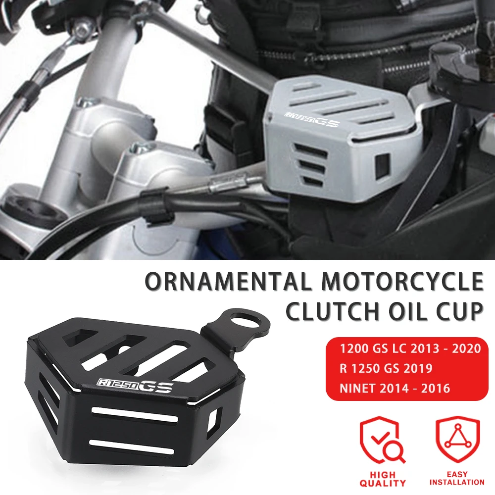 

For BMW R1200GS LC 2014-2020 Motorcycle Front brake Clutch Oil Cup Protection Cover Guard R1200 GS R 1200 GS LC ADVENTURE Adv.