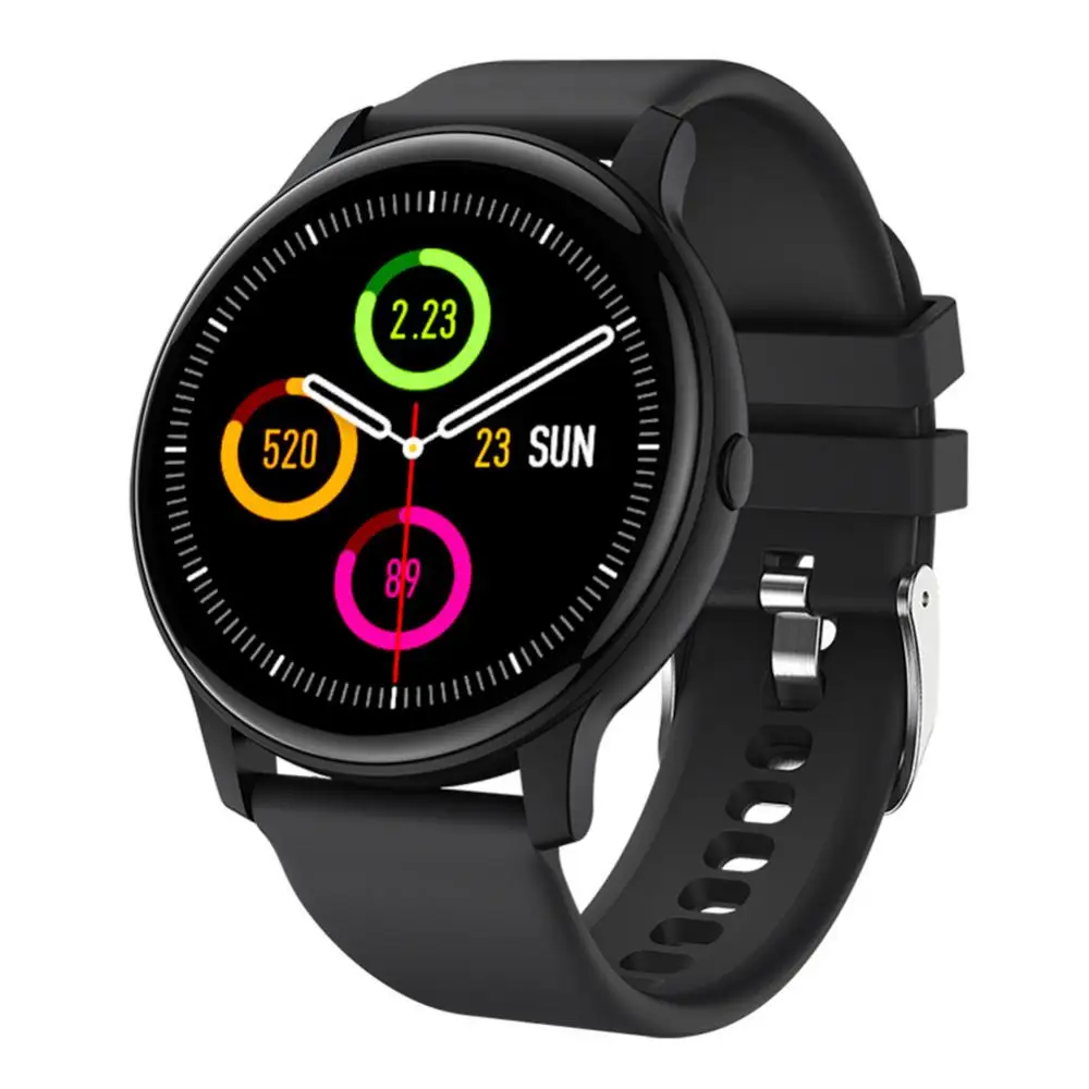 

Full Screen Touch Bluetooth Call Tracker Round Sport Smart-watch Heart Rate Monitor Blood Pressure Monitoring Smart Watch S32