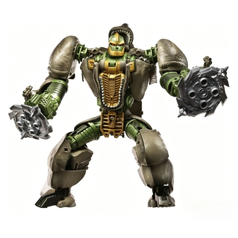 Фото В наличии: Коллекционная фигурка-трансформер Hasbro Voyager Class Rhinox, 30-летие, классическая игрушка, подвижный робот, для хобби и декора №5