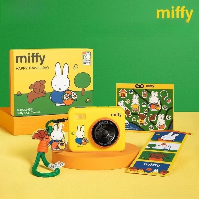 Фото Аниме-камера Miffy CCD в подарочной коробке: милый и изысканный подарок на день рождения для женщин и девушек, чтобы делать красивые и милые фотографии. №2