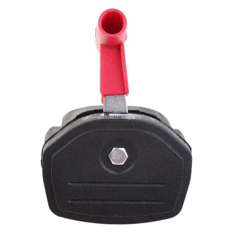 

Black+Red Durable Plastic Throttle Box for Lawn Mower Lawn Mower Replacement Dropship