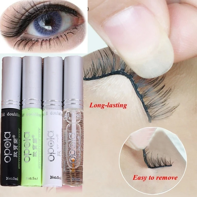 

5ml Eyelash Glue Waterproof Quick Dry Adhesive False Lash Glue Clear Black Makeup Fake Eyelashes Extension Glues Cosmetic YZL2