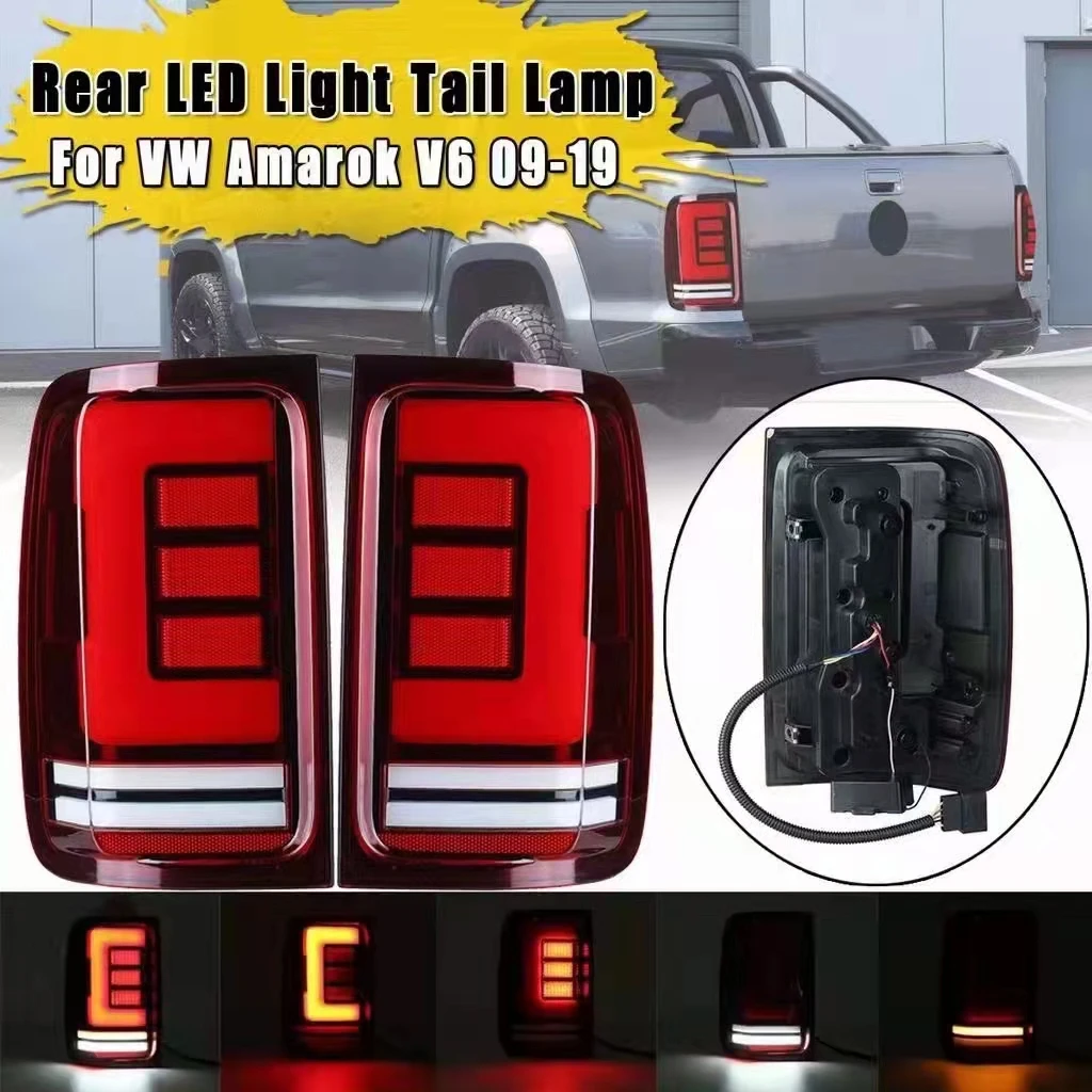 

Led rear Tail Light Taillight for Volkswagen vw Amarok 2009-2019 Brake Driving Reversing Lamp Turn Signal Car Accessories