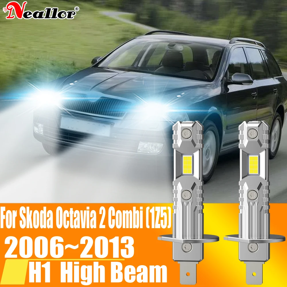 2x H1 светодиодные фары Canbus автомобильные высокой мощности автоматические