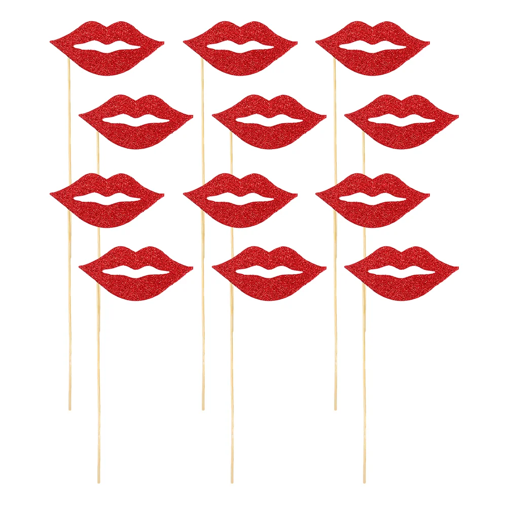 

Props Valentines Photo Selfie Prop Day Party Booth Photography Decorations Disguise Funny Birthday Lip Anniversary Frame Lips