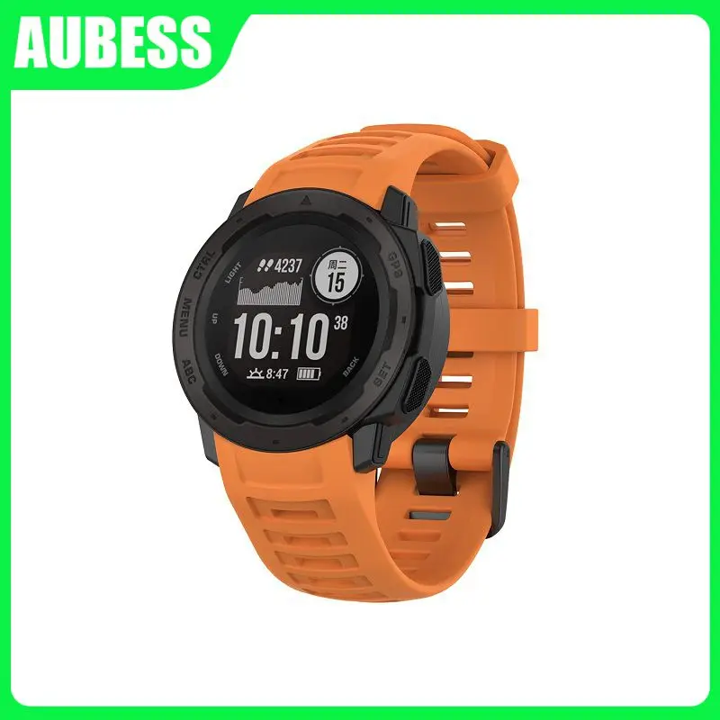 

Multi-color Wrist Strap Smart Accessories Watchband Breathable For Garmin Instinct2 Silicone Replacement Strap