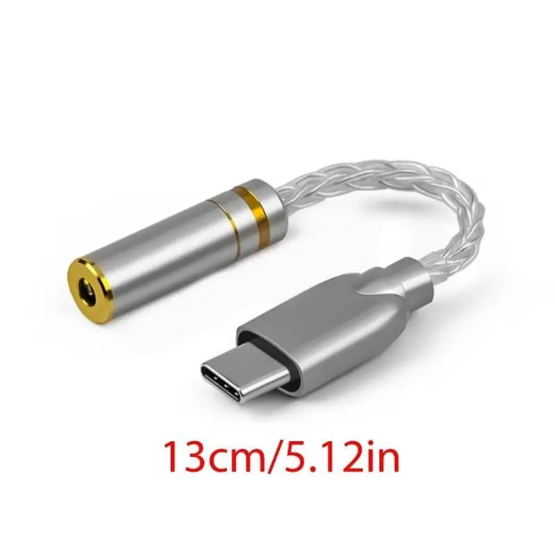 31BA USB C до 3,5 мм2,5 мм4,4 мм Звуковой адаптер Тип C Кабель-адаптер для наушников Звуковой адаптер с адаптером чипа ALC5686 (art.: 3920d306eb60e) - 3920d306eb60e