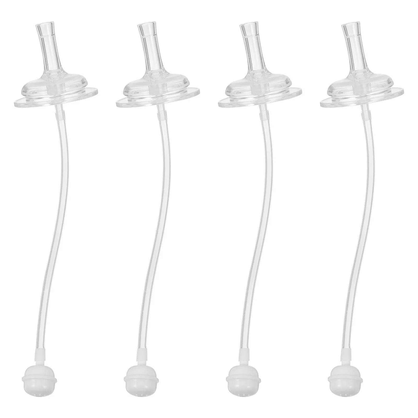 

Bottle Straw Baby Suckerreplacement Drinkingfeeding Accessories Silicone Mouth Resistant Heat Kids Parts Wide Learning Water Cup