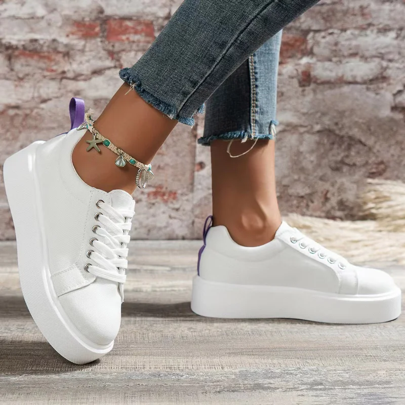 

Women Casual Shoes Flat Shoes Women Fashion 2022 New Temperament Solid Color Heels Casual Flat Shoes Round Head Women Shoes