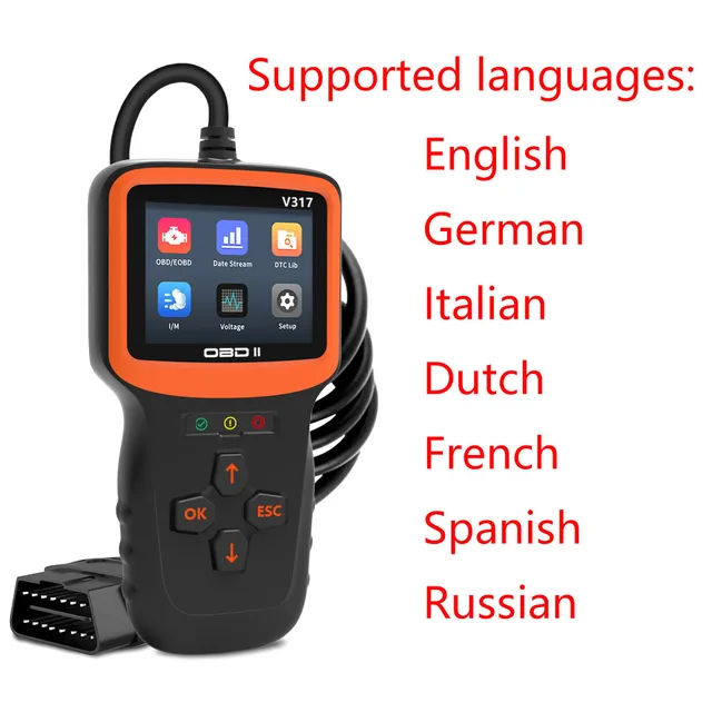 Eobd Obd 2 obd2 scanner automotive professional tool  Check engine analyzer Fault Light code reader  car diagnostic tools cars 2