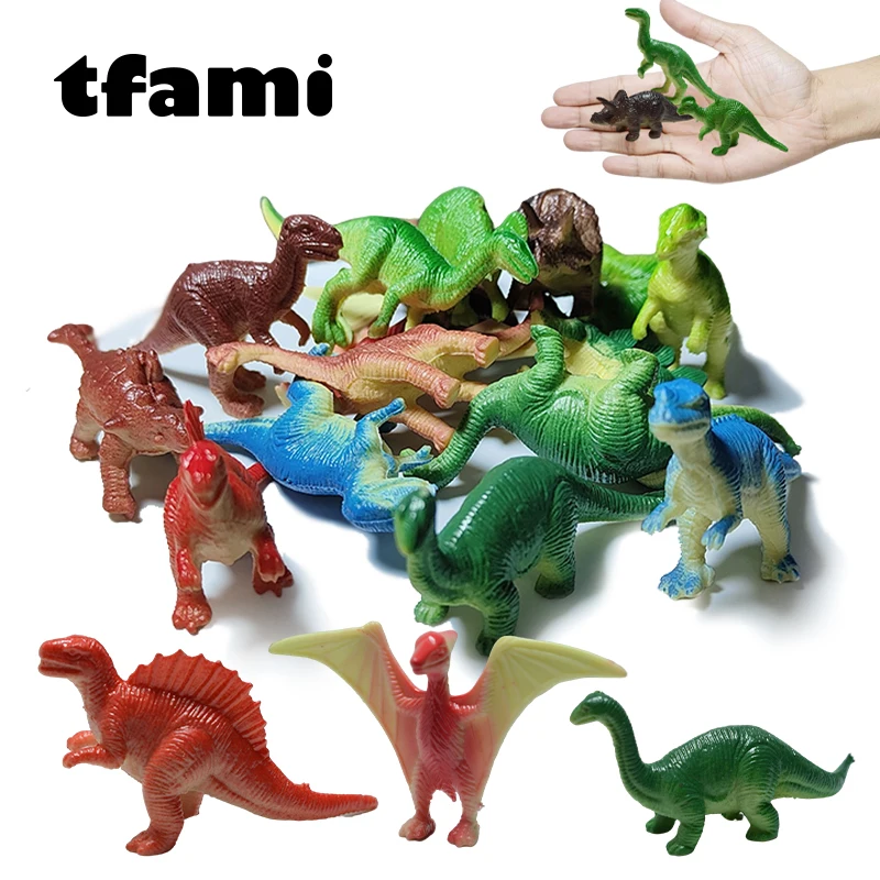 

TFAMI 3 комплекта мини динозавры мир Юрского периода фигурки дракона игрушки T Rex Mosasaurus животные игрушки ПВХ высокое качество игрушки для детей...