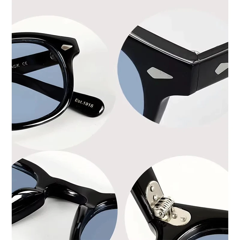 Солнцезащитные очки Johnny Depp для мужчин, люксовый бренд, винтажные очки Lemtosh, поляризационные линзы, женские очки ночного видения, очки для водителей (art.: 3920dab770651) - 3920dab770651