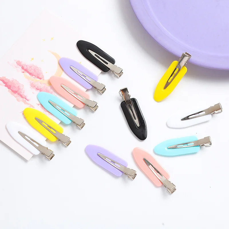 

Women Hair Clips Side Bangs Fix Fringe Barrette Makeup Tools Female Ladies Girls Headwear Hairpin Hair Accessories