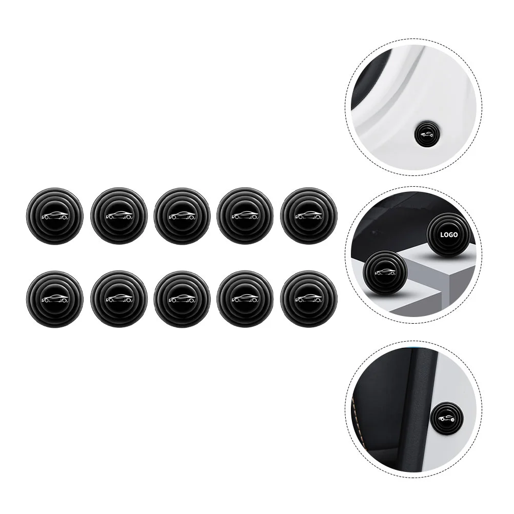 

Car Door Pads Collision Anti Gasket Protector Absorber Bumper Bumpersrubber Sticker Accessories Cabinet Absorbing Proof Silent
