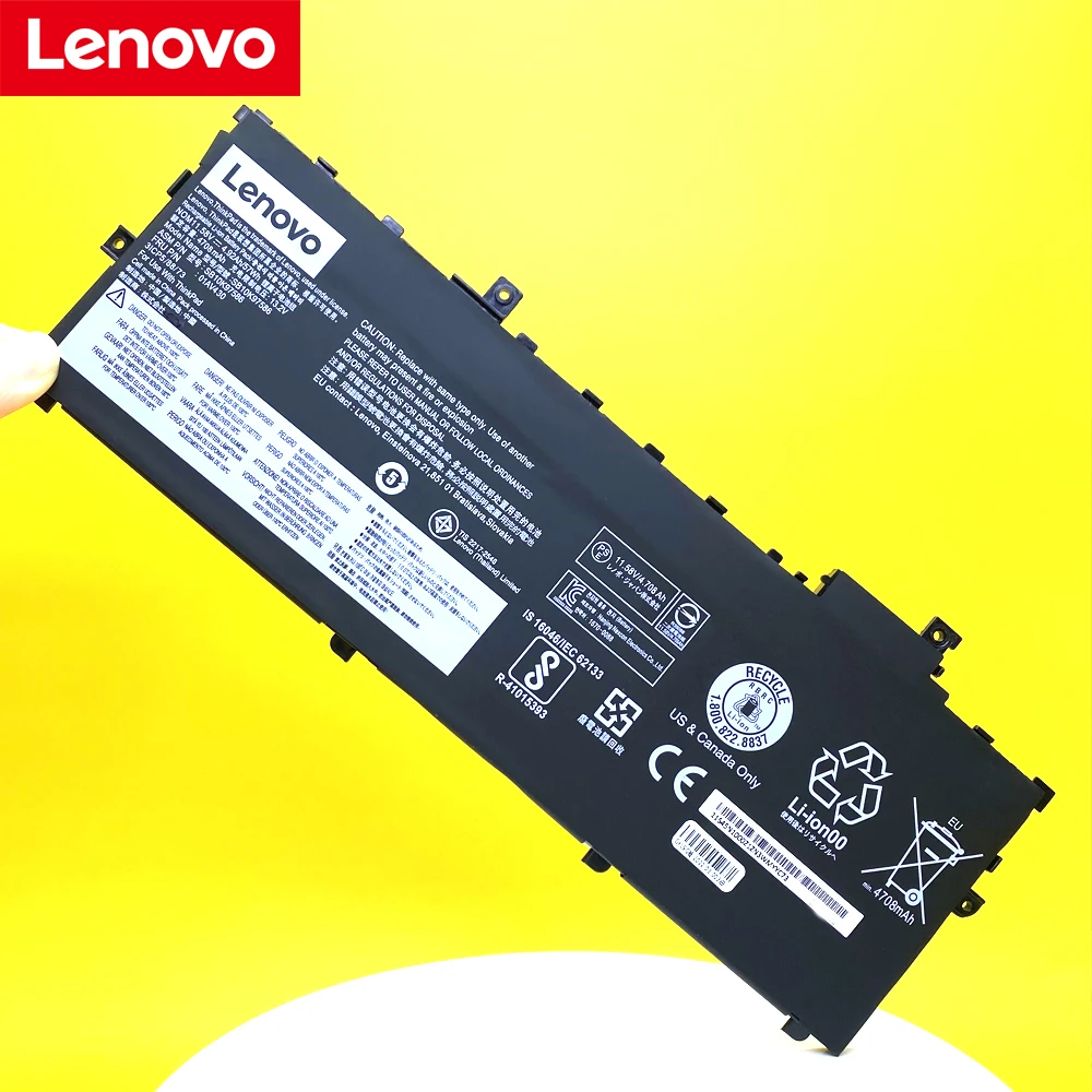 Новый оригинальный аккумулятор 01AV494 01AV430 для ноутбука Lenovo Thinkpad X1 Carbon 5th 2017 6th 2018 Series