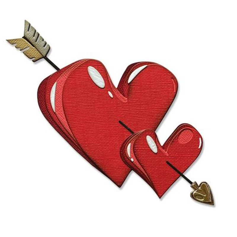 

FSCraft, День Святого Валентина, большое сердце, любовь, штампы для резки металла, «сделай сам», Скрапбукинг/альбом, декоративное тиснение, «сде...