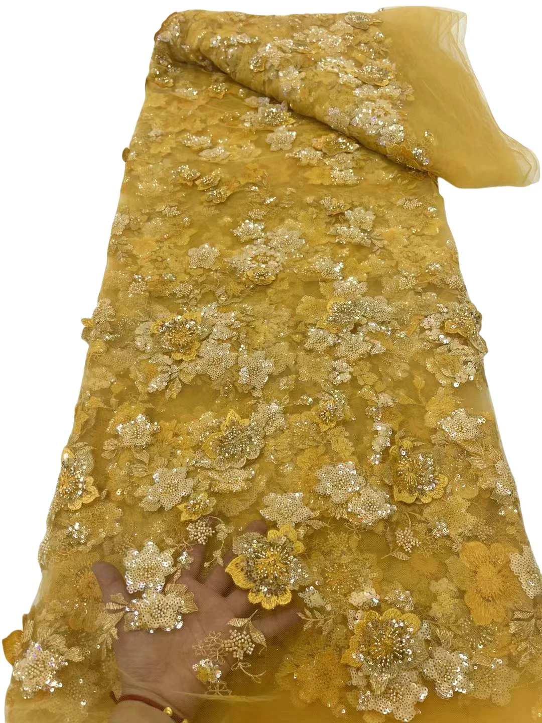 5 ярдов 2024 новейшая элегантная нежная ткань лучшего качества с камнями для