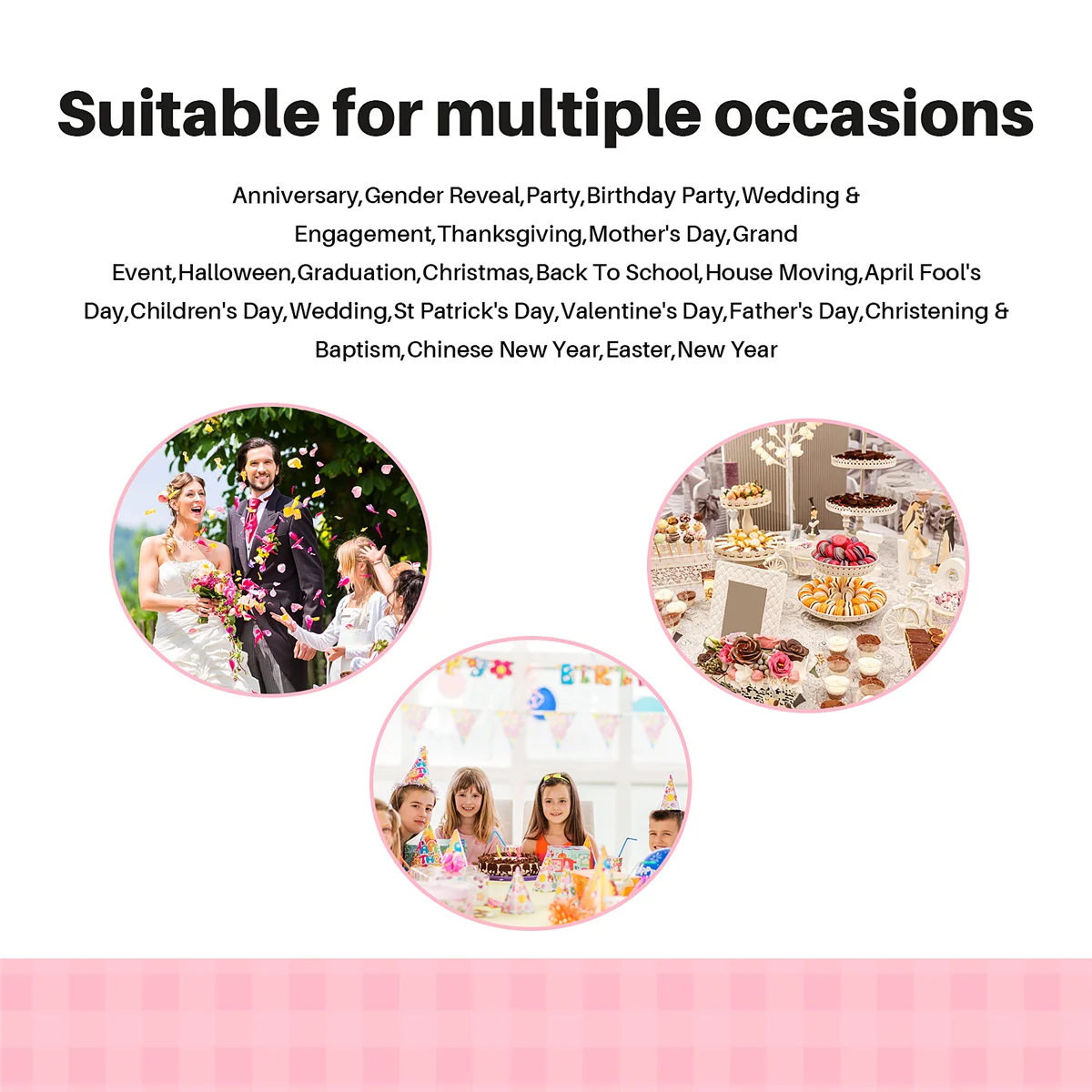 3-х уровневая подставка для кексов десертная башня поднос с фруктами украшения