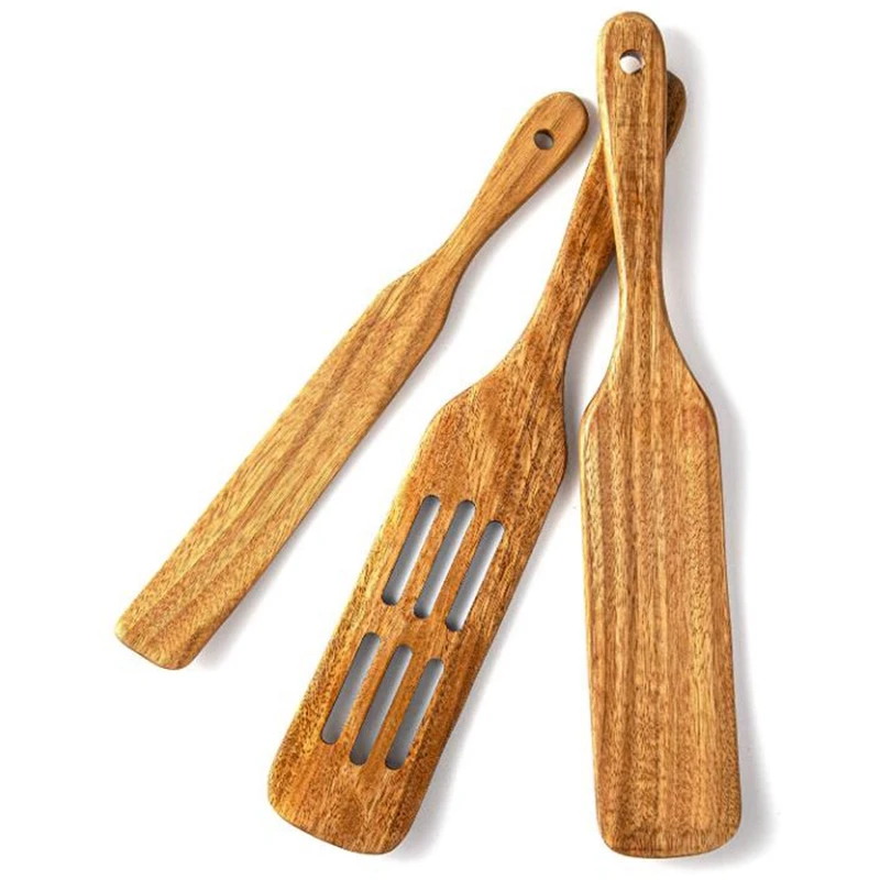 Набор деревянных шпателей JFBL кухонная утварь натуральная шпатель деревянная