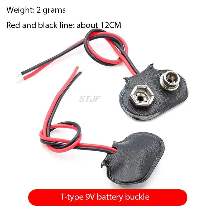 

Кабельный соединитель STJF 15 см черный красный 9В