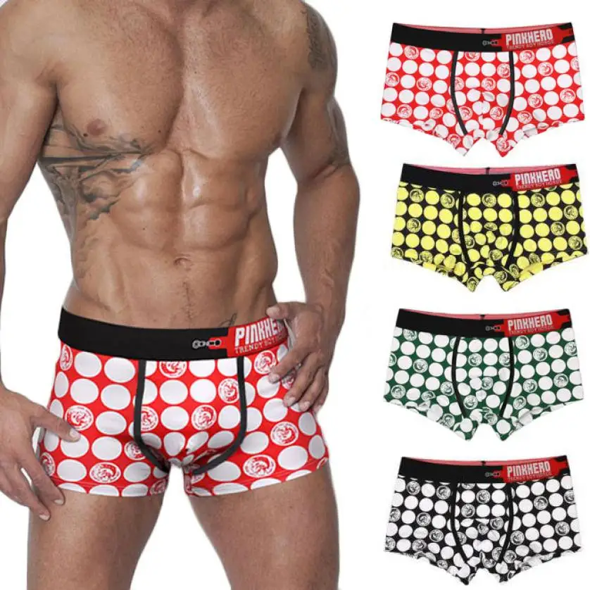 

Brand Mens Boxers Underwear Brand Men Sexy LIngerie Male Panties Cotton Men's Underwear Boxer Shorts