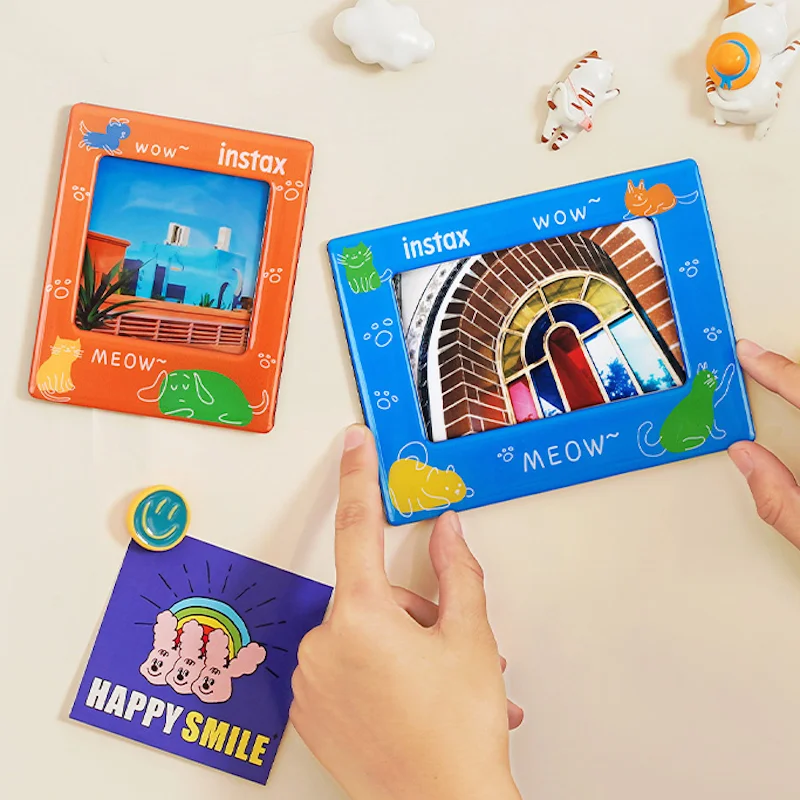 Магнитная фоторамка магнит на холодильник для Instax Square SQ широкая пленка CAC45