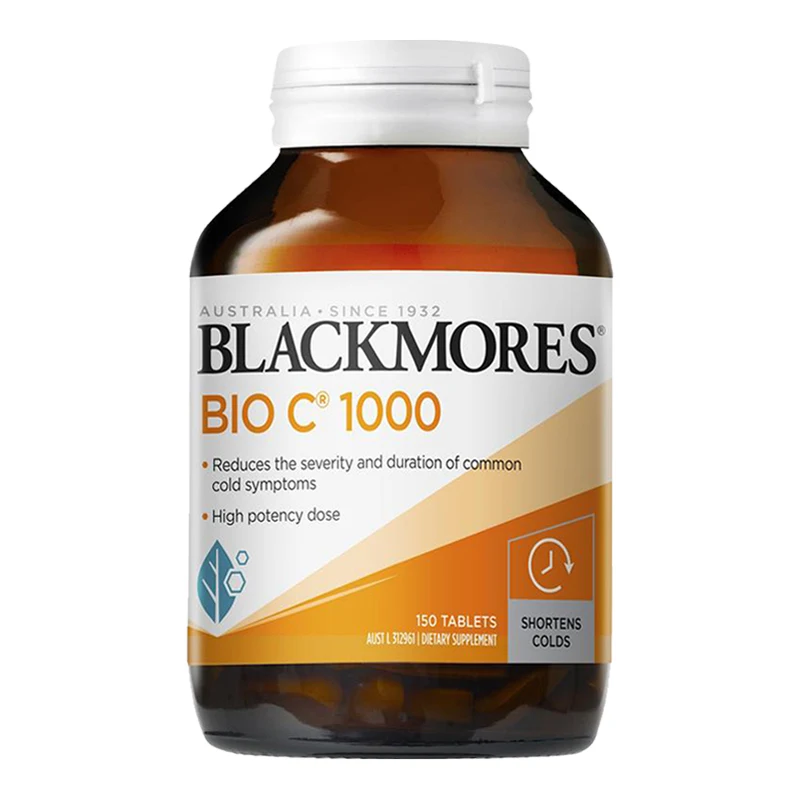 

Australia BM Vitamin C 1000mg Chewable Tablets Vitamins VC for Cold IMMUNITY Men Women Skin Beauty Health Wellness Supplements