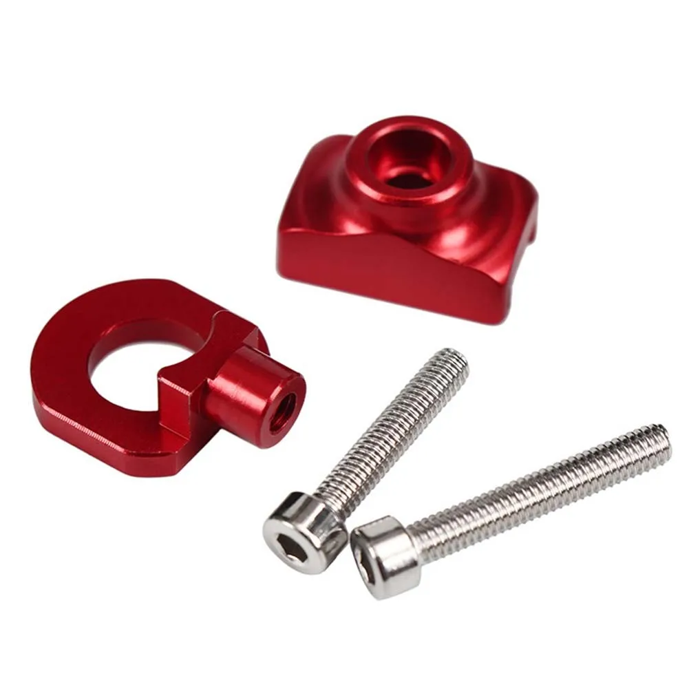 

High precision Folding Bicycle Chain Adjuster made of Aluminum alloy CNC Tensioner Tug Adjust for Single Speed Bikes