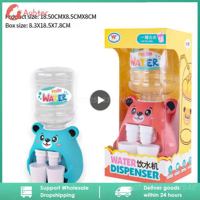 

1~10PCS Montessori method educational water dispenser Mini drinking fountain for children Simulation device kitchen toy For Kids