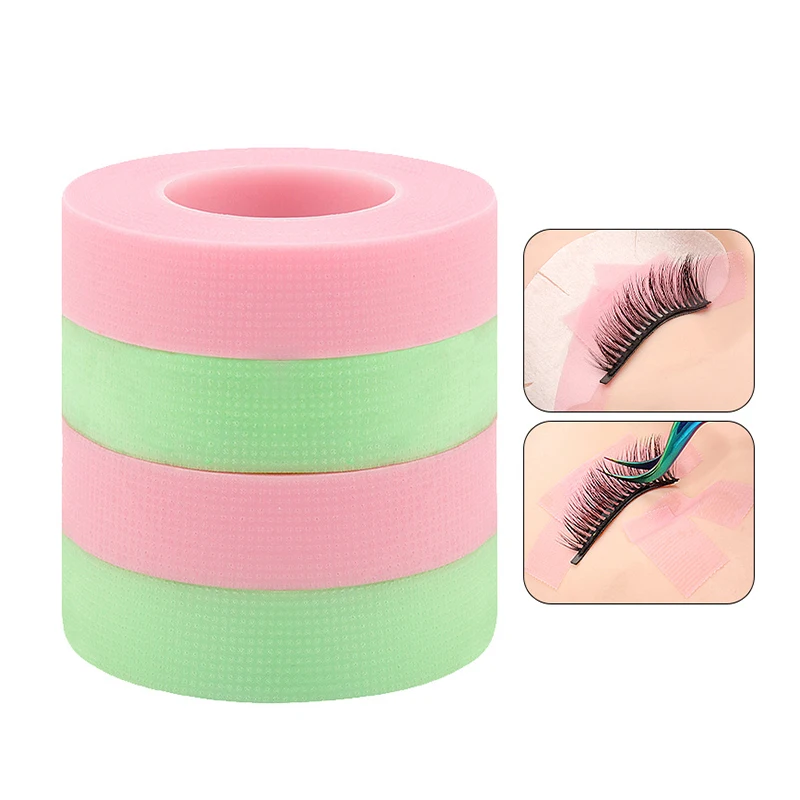 24 рулона, прививочная лента для наращивания ресниц, медицинские полиэтиленовые накладки для наращивания ресниц, дышащие патчи для ресниц, ленты, инструменты для макияжа