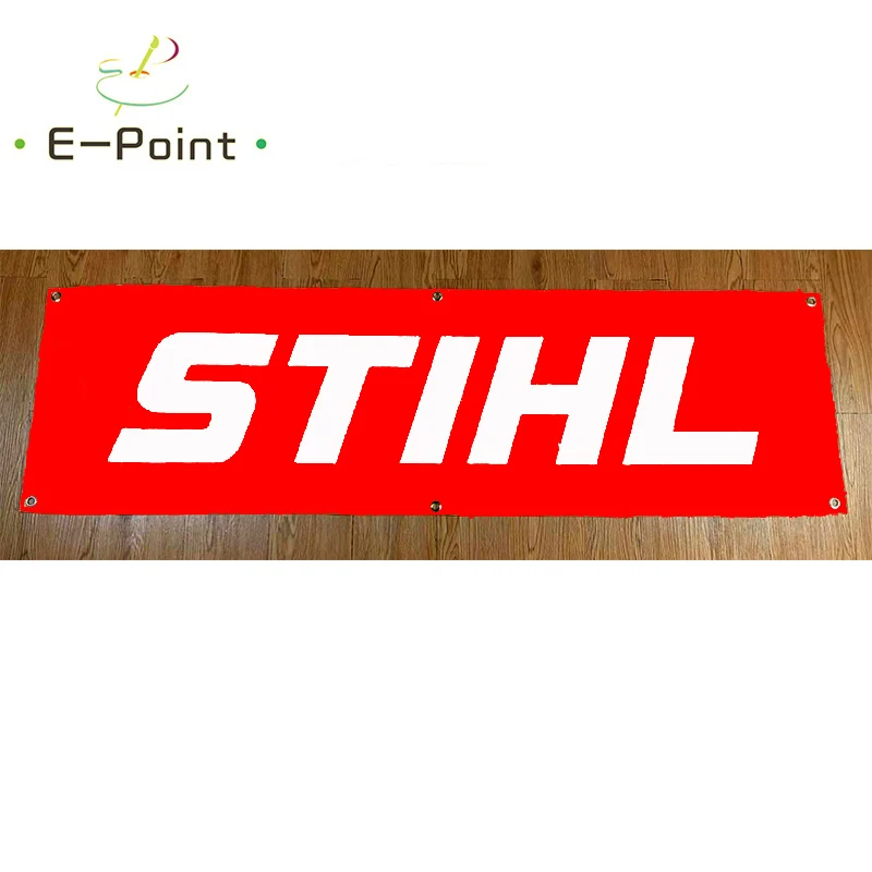 

130GSM 150D Material Germany Stihl Banner 1.5ft*5ft (45*150cm) Size for Home Flag Indoor Outdoor Decor yhx180