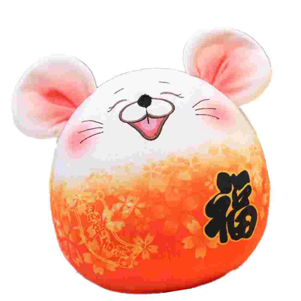 

1PC Plush Mouse Mascot Stuffed Cotton Plush Toy Adorable Animal Toy Children Gift for Woman Kids (15cm) Toys