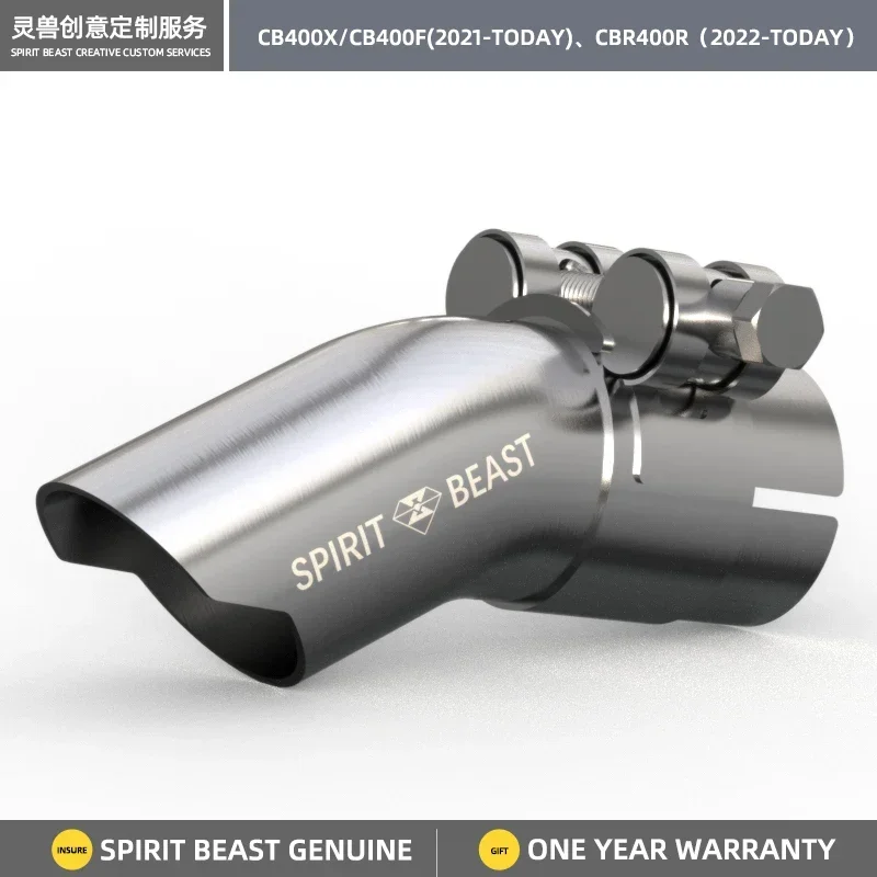 

Модифицированная мотоциклетная дымовая трубка Spirit Beast, декоративная защитная трубка для HONDA CB400X CB400F CBR400R