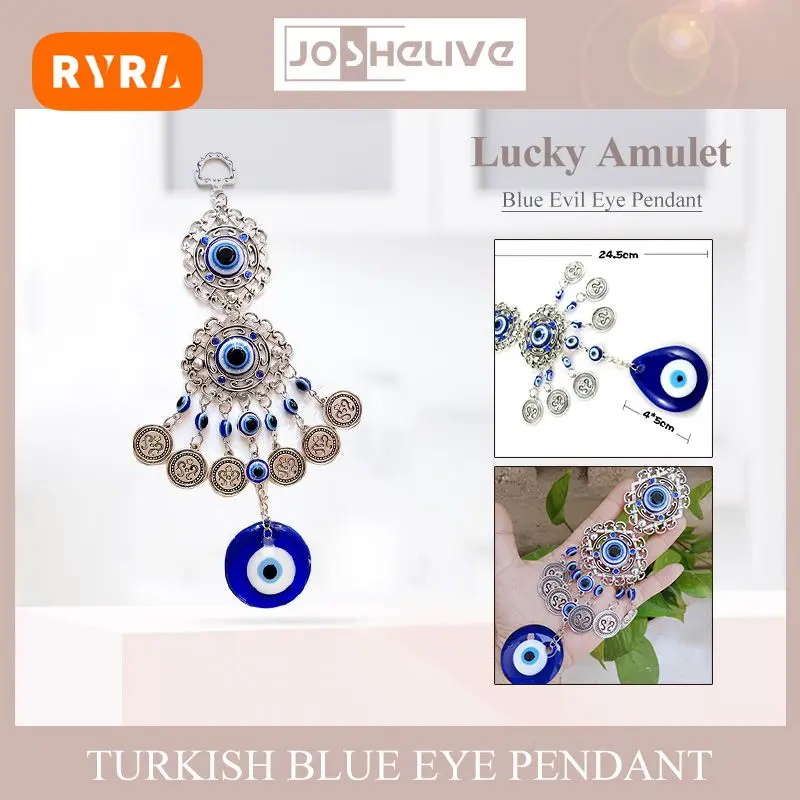 

Turkish Blue Wall Hanging Lucky Amulet Blue Eye Key Ring For Men Women Friend Lovers Key Chains Car Key Pendant Gifts