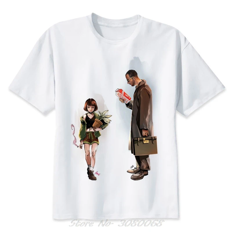 

This Killer Is Not Too Cold Movie Anime Cartoon Image The Professional Story Men T-shirt Harajuku T Shirts Best Tees Sweatshirt