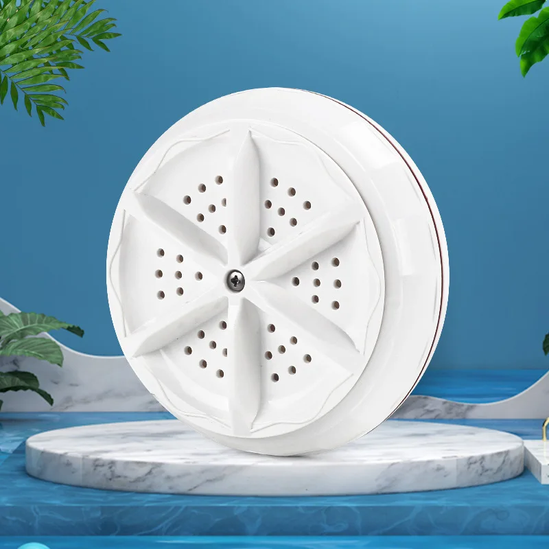 

Mini Ultrasonic Washing Machine Portable Turbo USB Powered Removes Dirt Washer Clothing Cleaning Washing Machine For Home