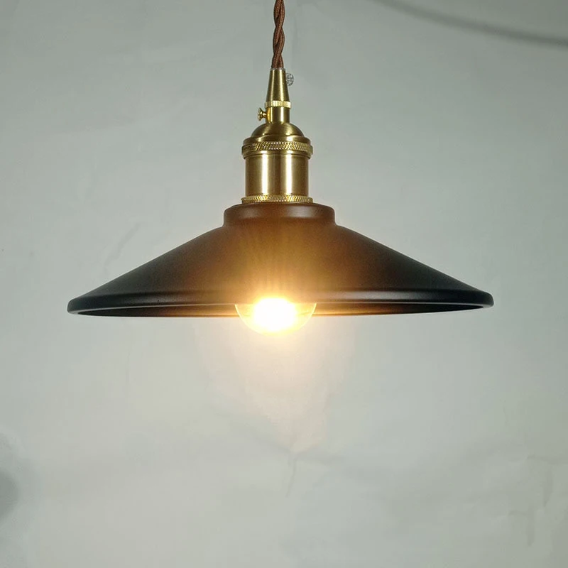Американская латунная подвеска в ретро-стиле для ресторана В индустриальном