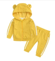 baby girls clothes hoodies pants 2pcsset 2022 children outfit infant kids casual clothing boys tracksuits