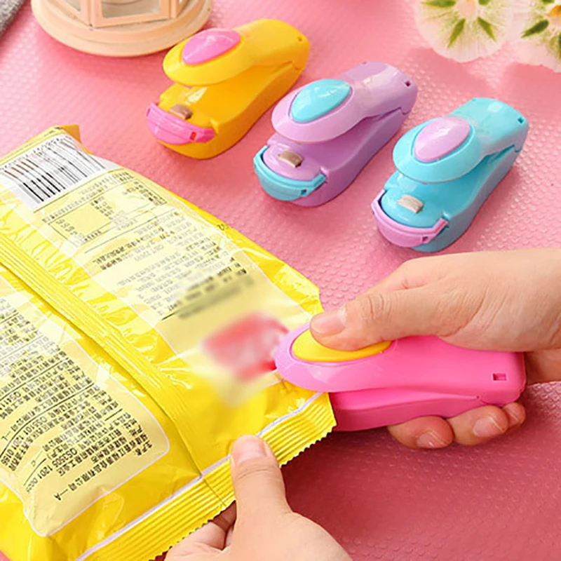 

Portable Mini Sealing Machine Plastic Bag Hand Pressure Heat Sealing Machine Small Sealing Machine Kitchen Accessories Tool